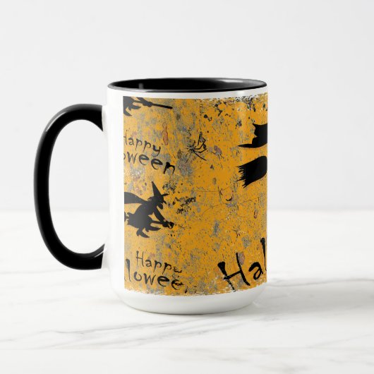 Mug Halloween joyeuse sorcière (Gauche)