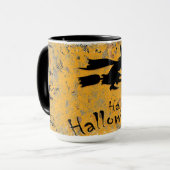Mug Halloween joyeuse sorcière (Devant gauche)