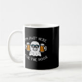 Mug Halloween Juste Ici Pour Boos Ghost Funny Costume  (Gauche)