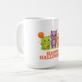 Mug Halloween Kawaii Monsters & Lollipops (Devant gauche)