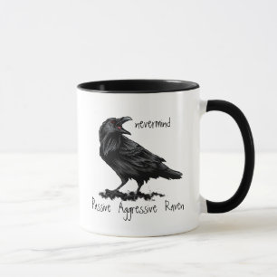 Mug Halloween, Le Corbeau Edgar Allan Poe Humour