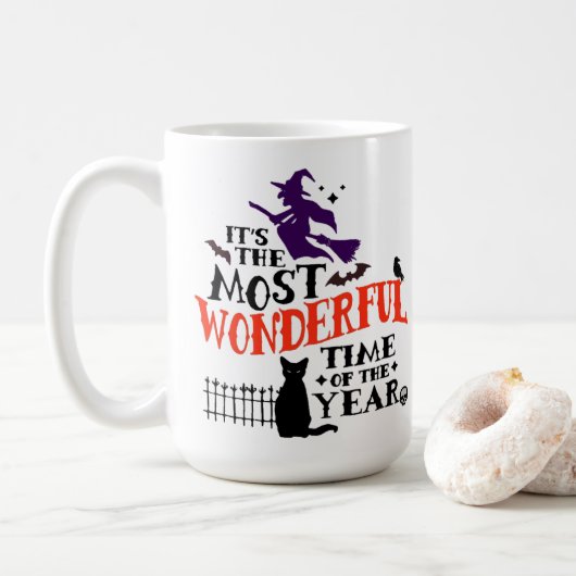 Mug Halloween Le Moment Le Plus Merveilleux De L'Année (Avec donut)