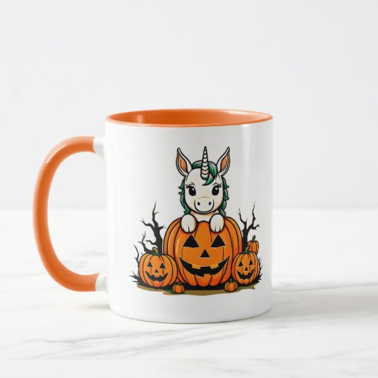 Mug Halloween licorne (Gauche)