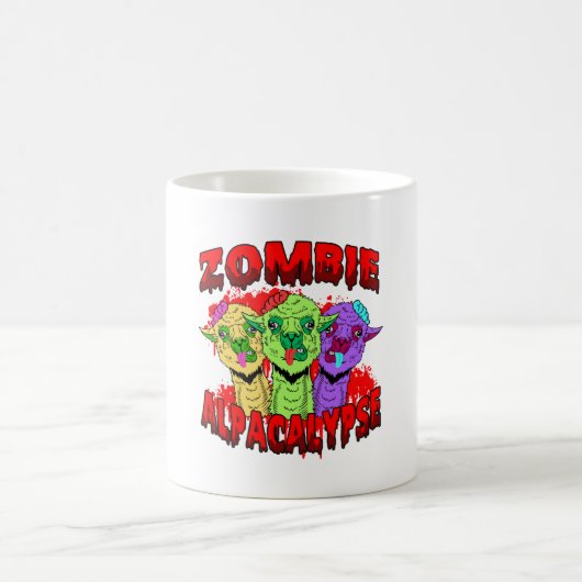 Mug Halloween Llama Alpaca Funny Lama Glama Cool Cadea (Centre)