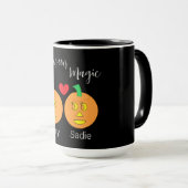 Mug Halloween Magic : (Devant droit)