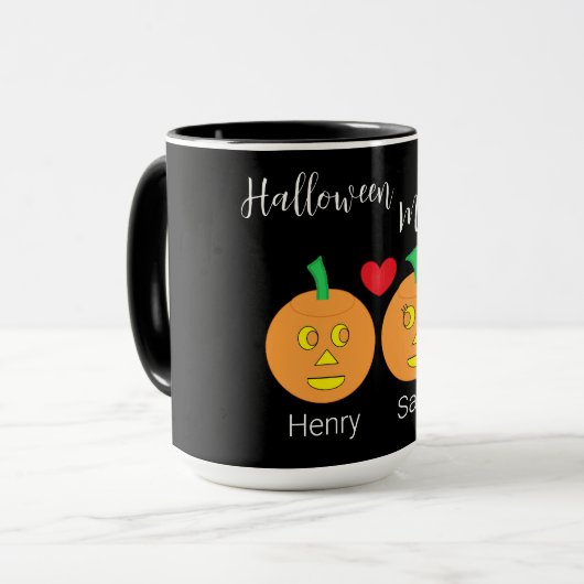 Mug Halloween Magic : (Devant gauche)