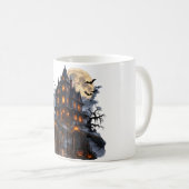 Mug Halloween Maison Hantée 🎃 (Devant droit)