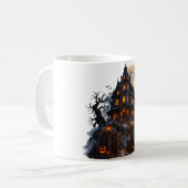 Mug Halloween Maison Hantée 🎃 (Devant gauche)