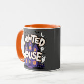 Mug Halloween - Maison Hantée (Devant gauche)