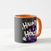 Mug Halloween - Maison Hantée (Devant droit)