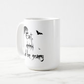 Mug Halloween - Mangez, buvez et soyez effrayants (Devant gauche)