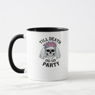 Mug Halloween Mariage Éffrayant - Jusqu'à la mort Do U