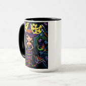 Mug Halloween Mercats Mercats Mercats Fantômes Citroui (Devant gauche)