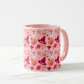 Mug Halloween mignonne Pastel Rose fille (Devant droit)