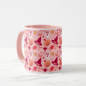Mug Halloween mignonne Pastel Rose fille (Devant gauche)