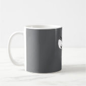Mug Halloween mignonne simple yeux fantôme Whimsical (Gauche)