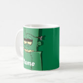 Mug Halloween Monster Café Mug, Coupe (Devant gauche)
