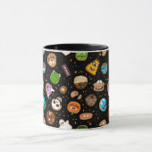 Mug Halloween Monster Visages amusants Cookie (Centre)