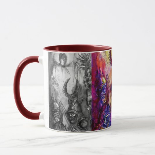 Mug HALLOWEEN MONSTERS / ORK WAR Horror Rave (Gauche)