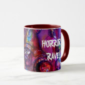 Mug HALLOWEEN MONSTERS / ORK WAR Horror Rave (Devant droit)