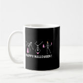 Mug Halloween Montessori Teacher Skeleton Dancing Educ (Gauche)
