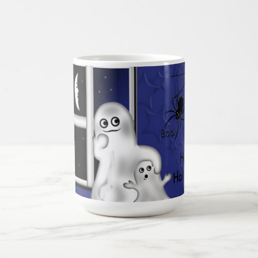 Mug Halloween Mug/Fantôme et Lune (Centre)