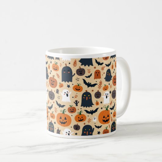 Mug Halloween muqueuses (Devant droit)