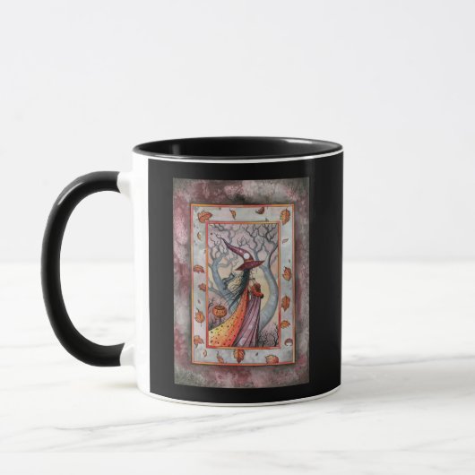 Mug Halloween Mystic Witch par Molly Harrison (Gauche)