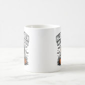 Mug Halloween ne mourra jamais - Éffrayant Horreur des (Centre)