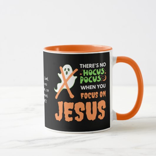 Mug Halloween NO HOCUS POCUS Christian (Droite)