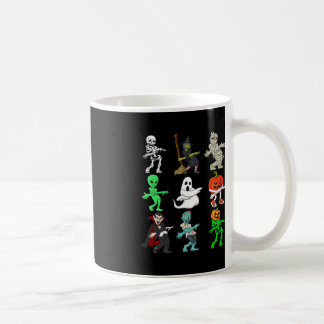 Mug Halloween Orange Justice Monsters Skeleton Boys Gi