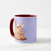 Mug Halloween pain d'épices Maison hantée (Devant gauche)