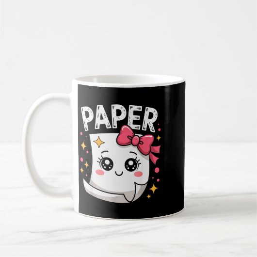 Mug Halloween Paper Scissors Rock Matching Cute Paper (Gauche)