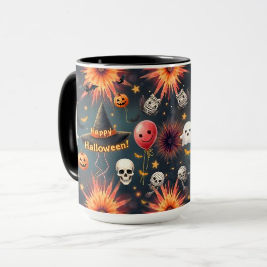 Mug Halloween, par Natasha Us (Devant gauche)