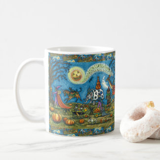 Mug HALLOWEEN PARADE Sorcière Giraffe Ours Zèbre