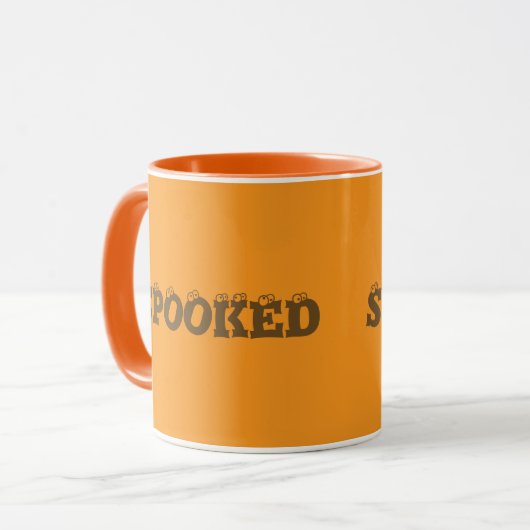 Mug Halloween parlé (Devant gauche)