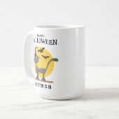 Mug Halloween personnalisable pour chat malicieux (Devant gauche)