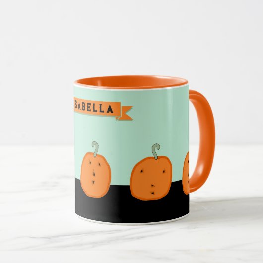 Mug Halloween personnalisé (Devant droit)