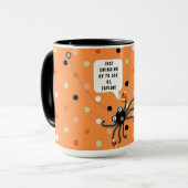 Mug Halloween personnalisé (Devant gauche)
