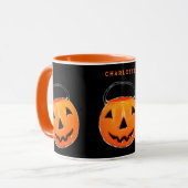 Mug Halloween personnalisé (Devant gauche)