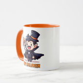Mug Halloween - Petit vampire enfantin (Devant gauche)