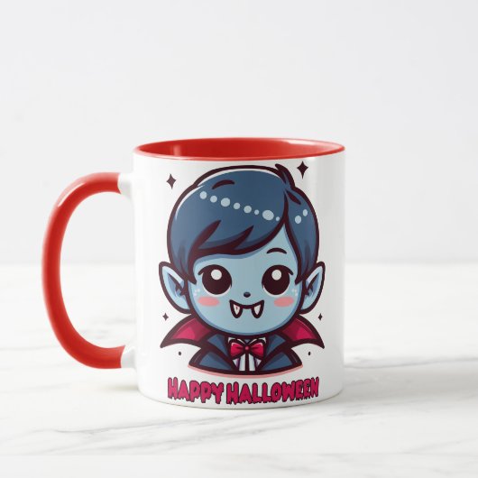 Mug Halloween - Petit vampire mignon (Gauche)