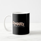 Mug Halloween Phlebotomiste Éffrayant Floral Phlebotom (Gauche)