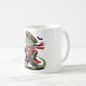 Mug Halloween Pirate de dragon barbu (Devant droit)