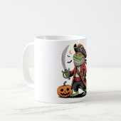 Mug Halloween Pirate de dragon barbu (Devant gauche)