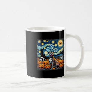Mug Halloween Pitbull de nuit étoilée