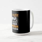 Mug Halloween Plus Belle Citrouille Du Patch Anniversa (Devant droit)
