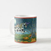 MUG HALLOWEEN PONY ET CHAT CHAT CHAT CHEVAL (Devant gauche)