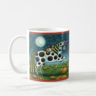 MUG HALLOWEEN PONY ET CHAT CHAT CHAT CHEVAL