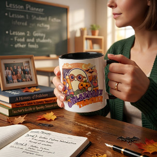 Mug Halloween Prof Fantastique Personnalisé
